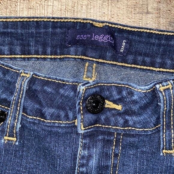 Levi’s 535 Denim Leggings Skinny 9S - Picture 7 of 12